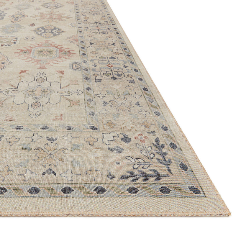 Loloi II Hathaway Beige/Multi Power Loomed Rug