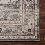 Loloi II Hathaway Steel/Ivory Power Loomed Rug