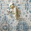 Loloi II Heidi Ivory/Ocean Power Loomed Rug