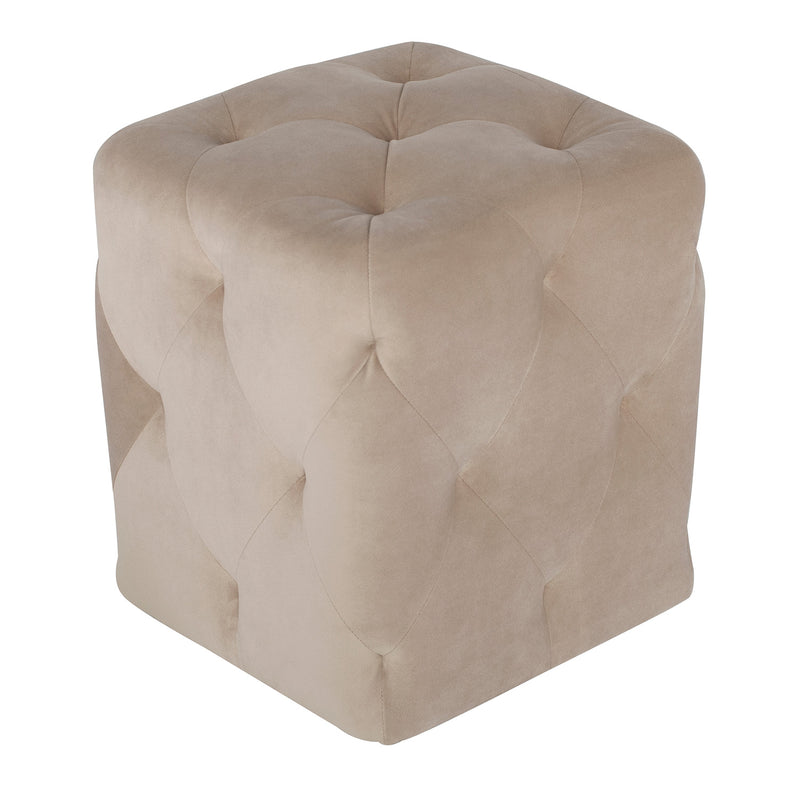 Tufty Square Small Ottoman