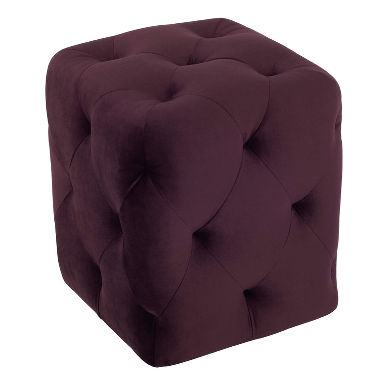 Tufty Square Small Ottoman