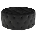 Tufty Round Ottoman