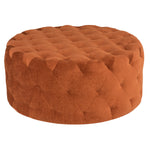 Tufty Round Ottoman