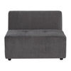 Parla Modular Sectional Armless Chair and Half