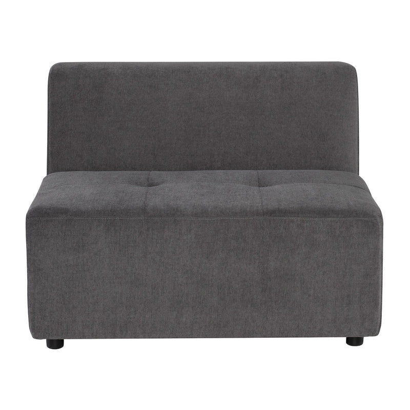 Parla Modular Sectional Armless Chair and Half