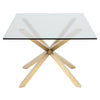 Couture Glass Top Dining Table