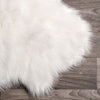 Roosevelt Small Faux Sheepskin Shag Rug