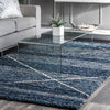 Carbon Hand Tufted Shag Rug