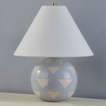 Megan Molten x Mitzi Minnie Slate Blue Table Lamp