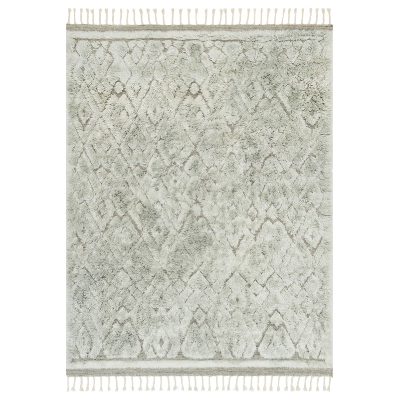 Loloi Hygge Gray/Mist Hand Loomed Rug