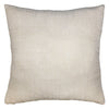 Square Feathers Hopsack Solid Throw Pillow