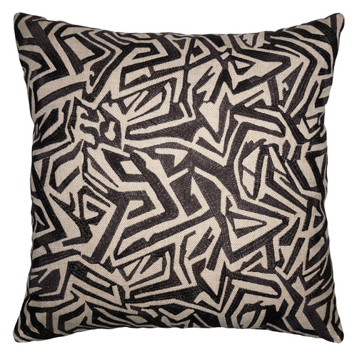 Square Feathers Hunington Throw Pillow