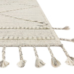 Loloi Iman Ivory/Light Gray Hand Knotted Rug