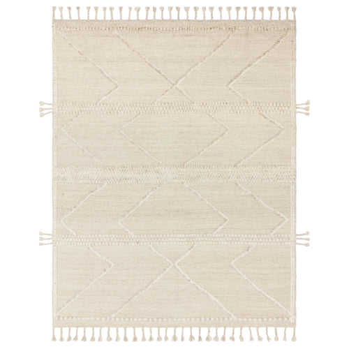 Loloi Iman Beige/Ivory Hand Knotted Rug