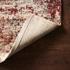 Loloi Jasmine Dove/Rust Power Loomed Rug