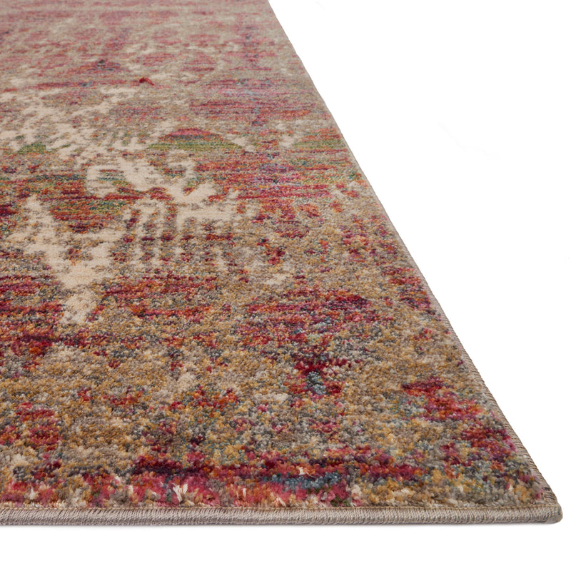 Loloi Javari Drizzle/Berry Power Loomed Rug