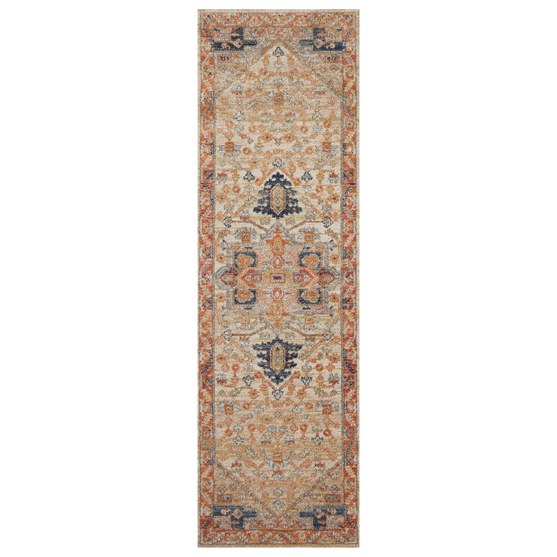 Loloi II Jocelyn Sand/Multi Power Loomed Rug