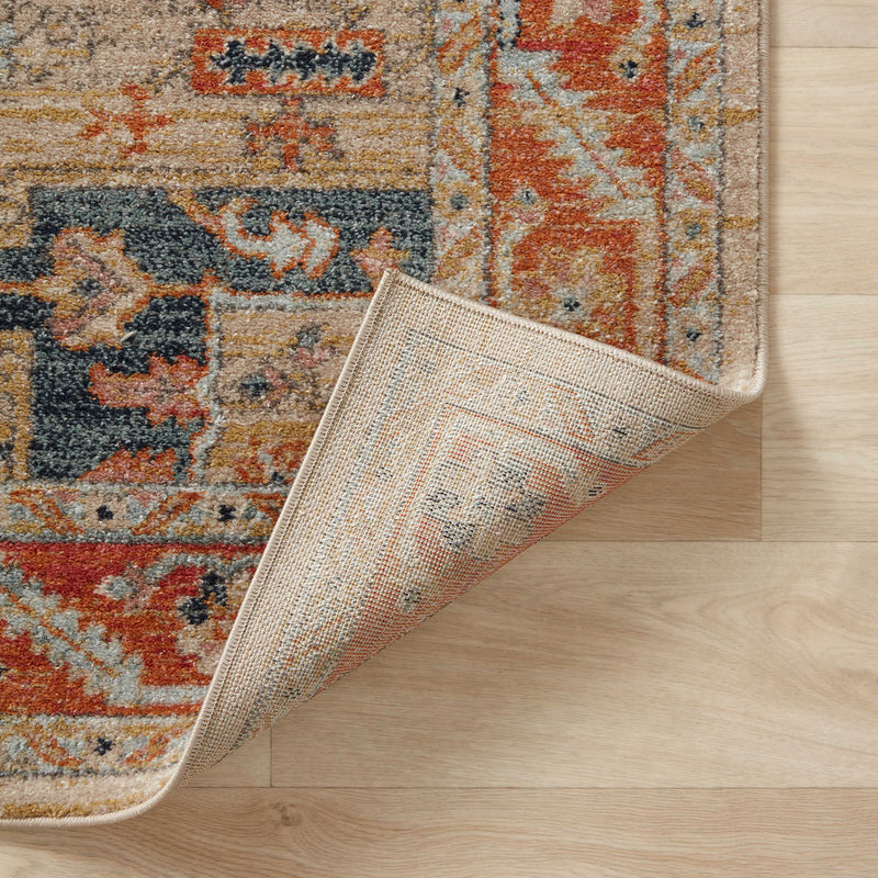 Loloi II Jocelyn Sand/Multi Power Loomed Rug