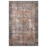 Chris Loves Julia × Loloi Jules Terracotta/Multi Power Loomed Rug