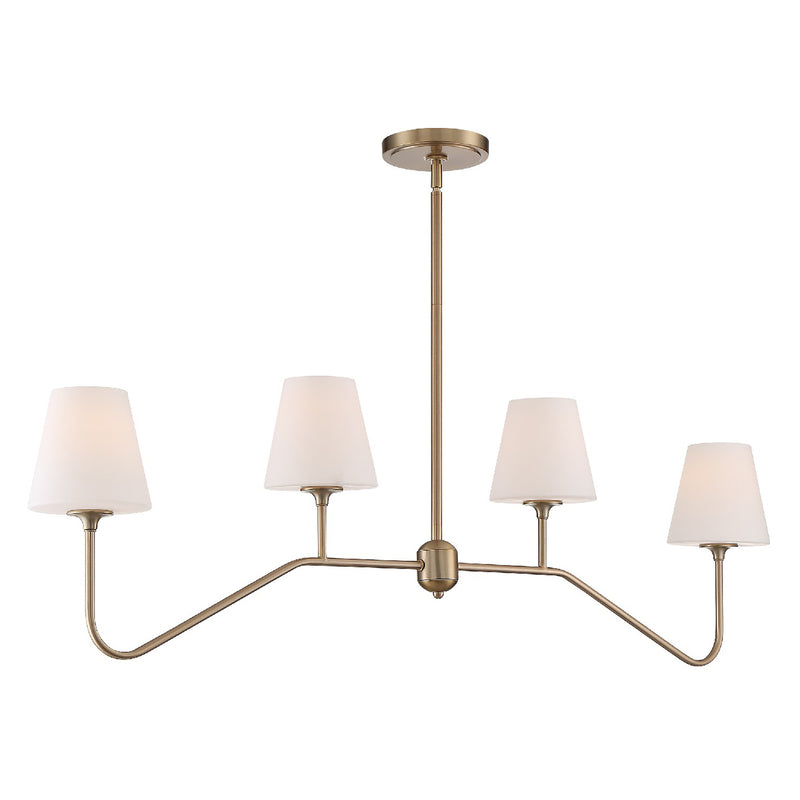 Crystorama Keenan Linear Chandelier