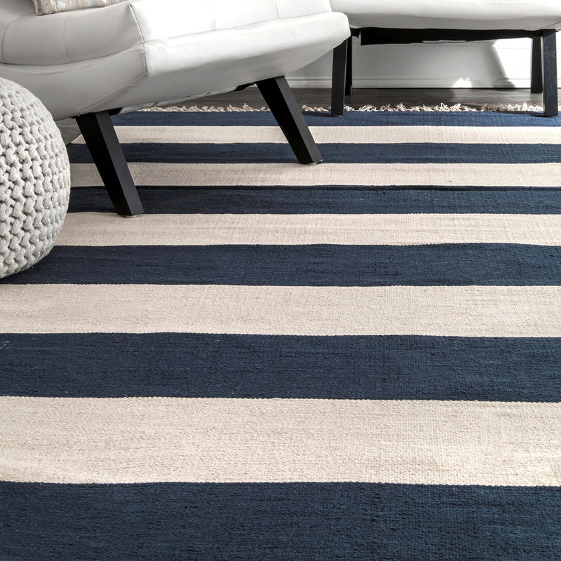 Cullen Stripe Flatweave Rug