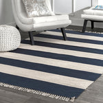 Cullen Stripe Flatweave Rug