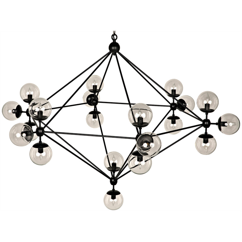 Noir Pluto Chandelier