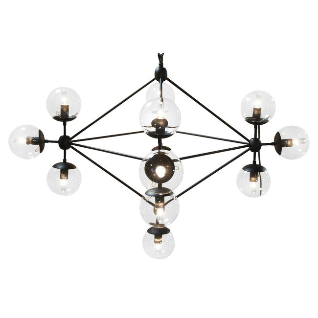 Noir Pluto Small Chandelier