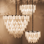 Noir Lotus Chandelier