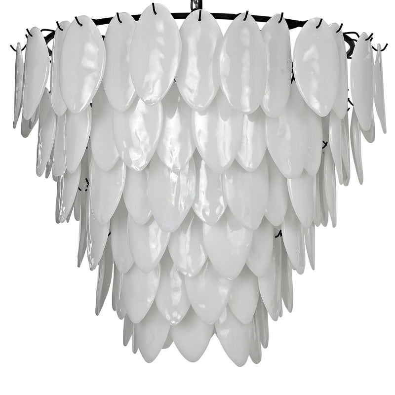 Noir Lotus Chandelier