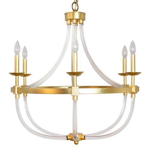 Worlds Away Layla Chandelier