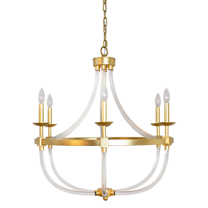 Worlds Away Layla Chandelier