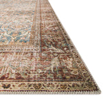 Loloi II Layla Ocean/Rust Power Loomed Rug