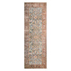 Loloi II Layla Ocean/Rust Power Loomed Rug