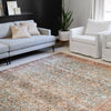 Loloi II Layla Ocean/Rust Power Loomed Rug