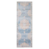 Loloi II Layla Blue/Tangerine Power Loomed Rug