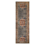 Loloi II Layla Cobalt Blue/Spice Power Loomed Rug