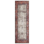 Loloi II Layla Ivory/Brick Power Loomed Rug