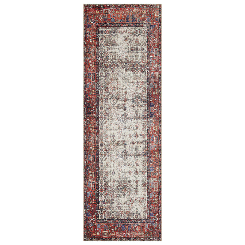 Loloi II Layla Ivory/Brick Power Loomed Rug