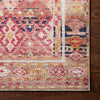 Loloi II Layla Magenta/Multi Power Loomed Rug