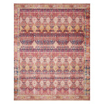 Loloi II Layla Magenta/Multi Power Loomed Rug