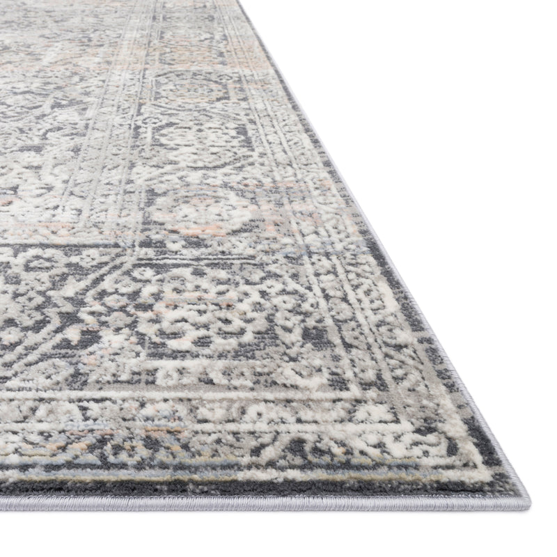 Loloi Lucia Steel/Ivory Power Loomed Rug