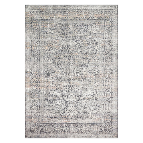 Loloi Lucia Steel/Ivory Power Loomed Rug