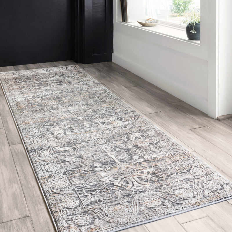 Loloi Lucia Steel/Ivory Power Loomed Rug