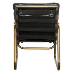 Noir Cowhide Arm Chair