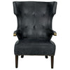 Noir Heracles Leather Chair