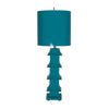 Worlds Away Tole Pagoda Table Lamp