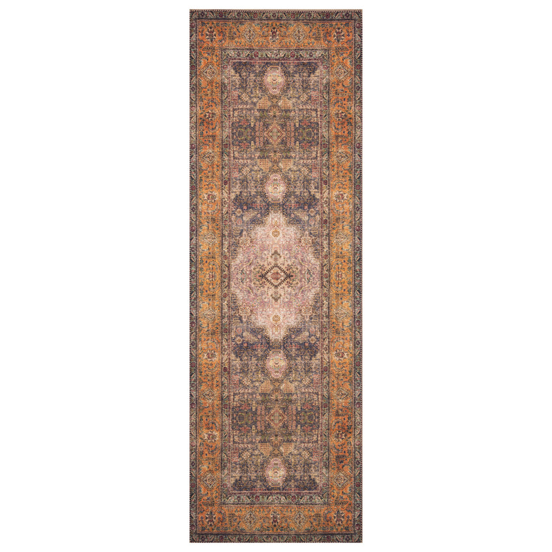 Loloi II Loren Plum/Multi Power Loomed Rug