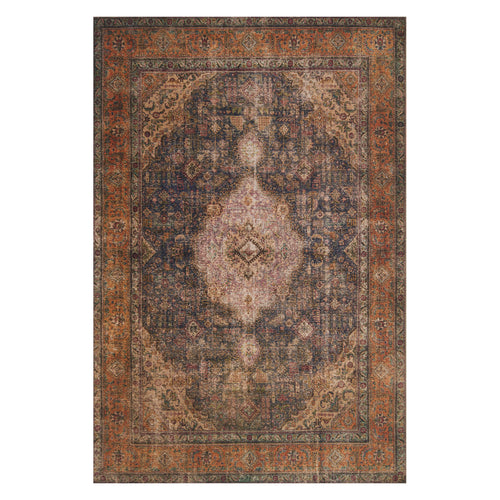 Loloi II Loren Plum/Multi Power Loomed Rug