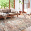 Loloi II Loren Brick/Multi Power Loomed Rug